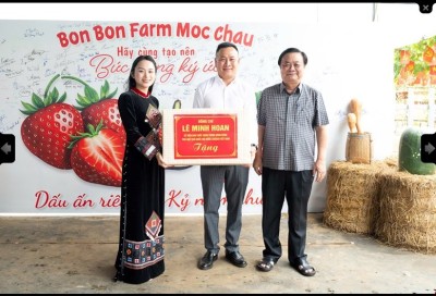 BON BON FARM MỘC CHÂU - mô hình nông nghiệp du lịch  tiêu biểu...