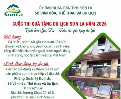 Cuộc thi Quà tặng du lịch Sơn La 2026